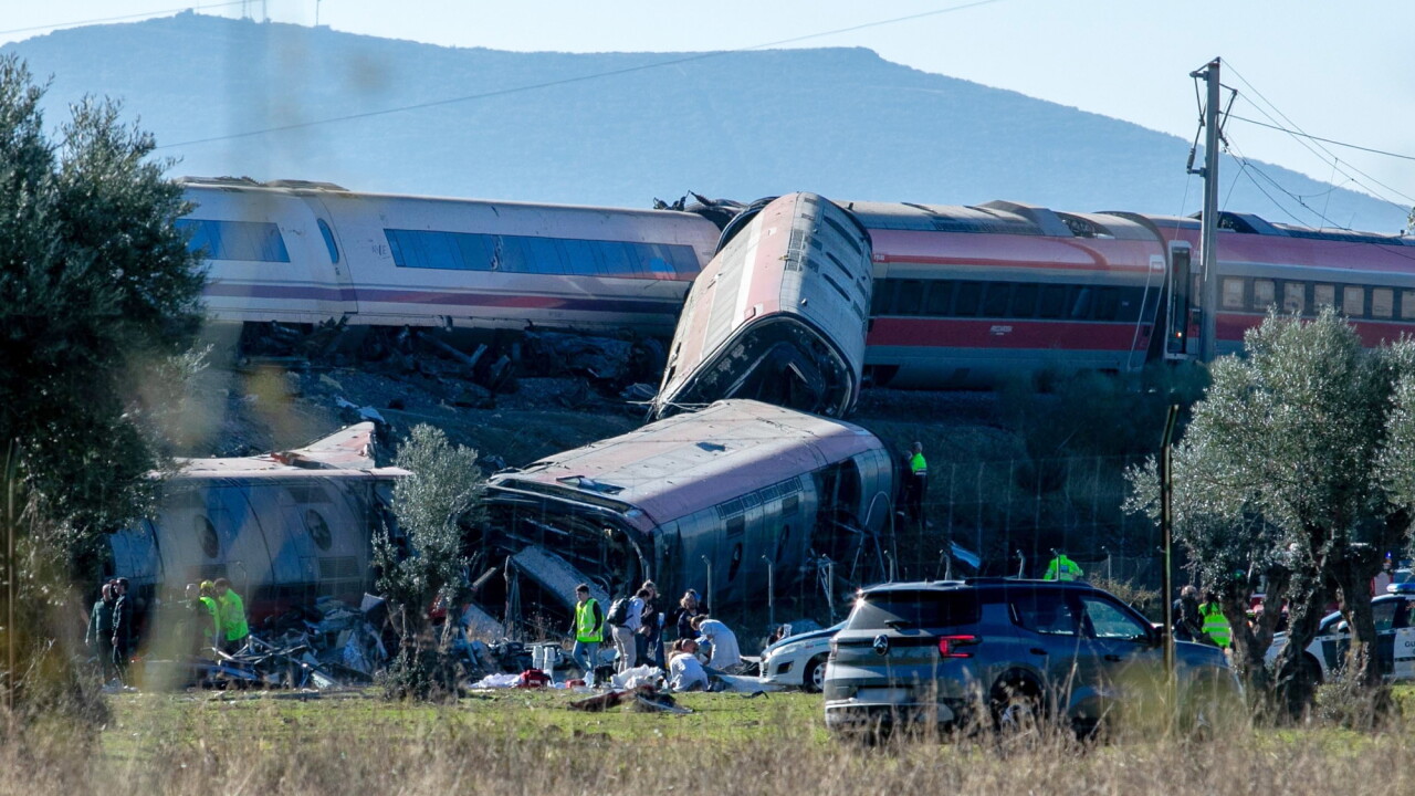 APTOPIX Spain Train Crash