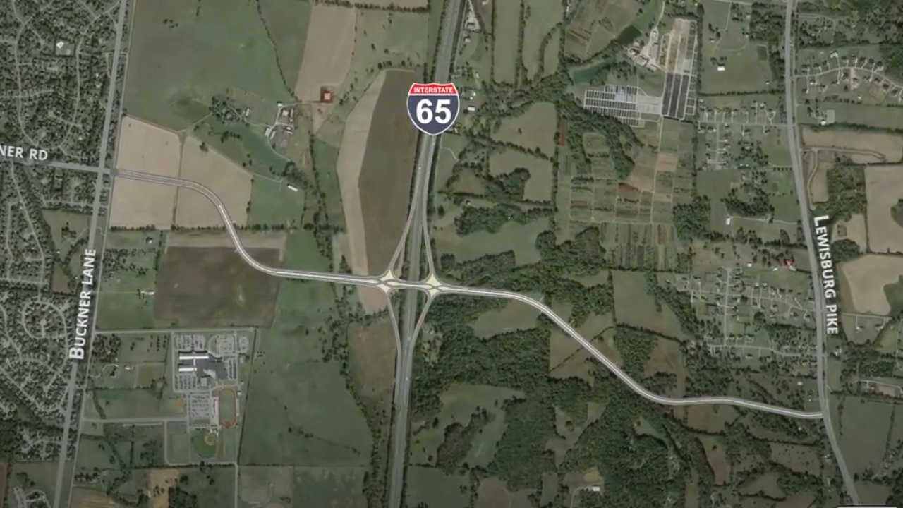 Spring Hill I 65 Interchange Construction Tentatively Set For 2022 Ohio Road Construction Map 2022