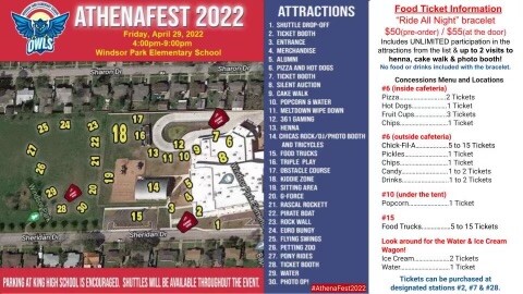 Athenafest Attractions