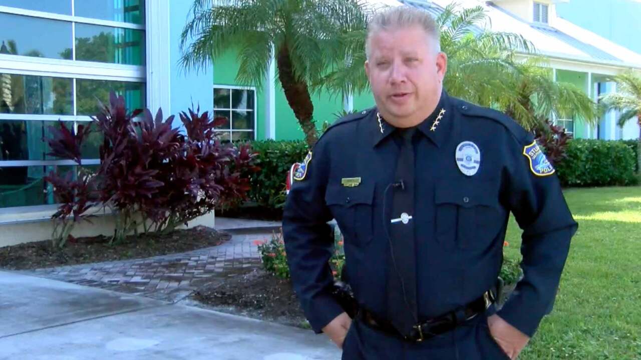 Stuart Police Chief Joseph Tumminelli speaks about the recent shootings in the city.