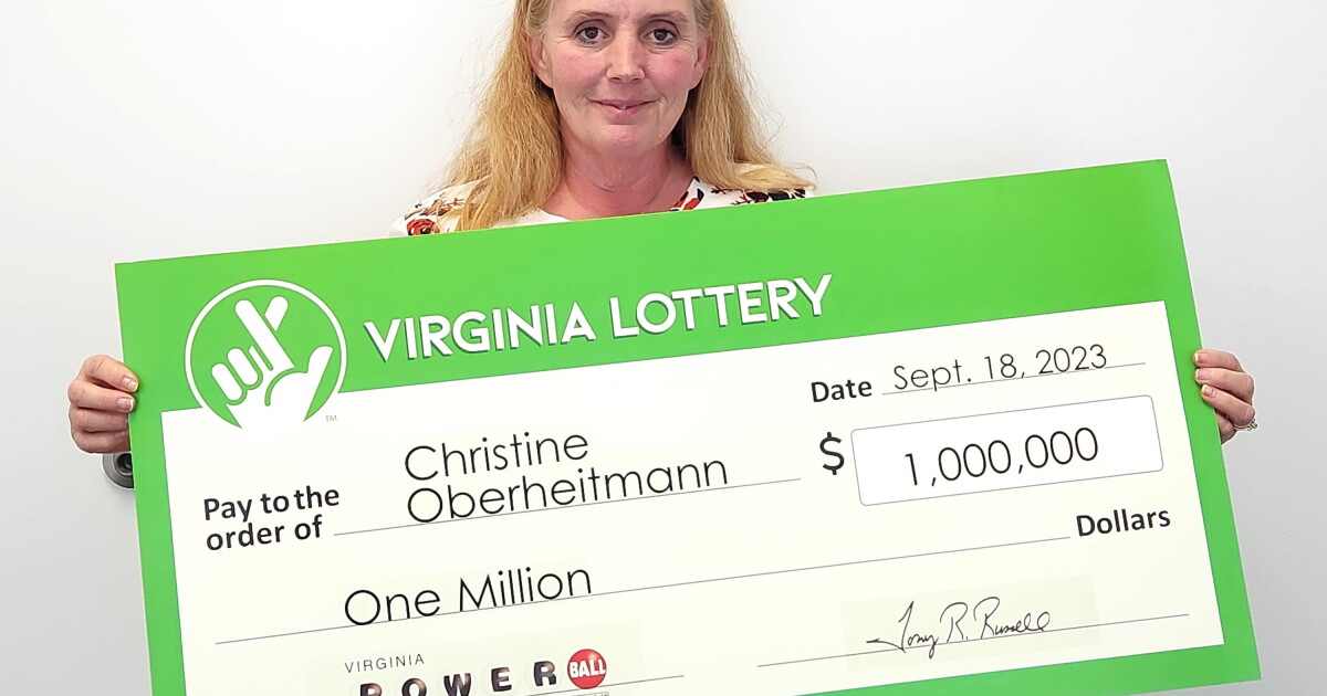 Woman wins $1M lottery from ticket bought in Cape Charles - Vimarsana News