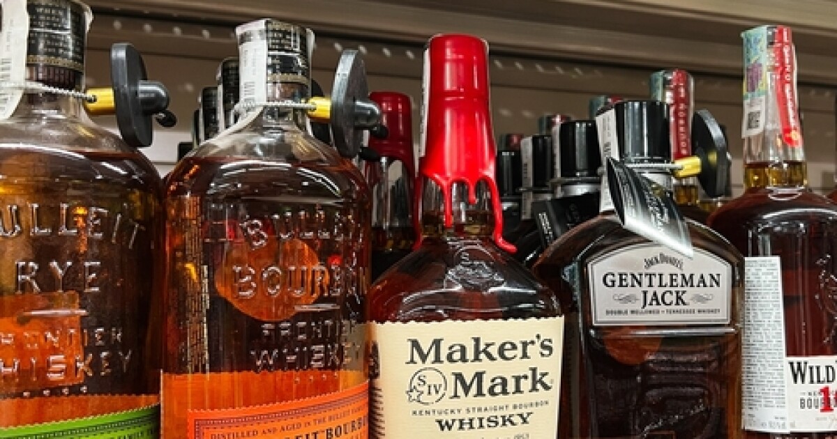 Canadian sales of US spirits, including Kentucky bourbon, plummet amid trade tensions