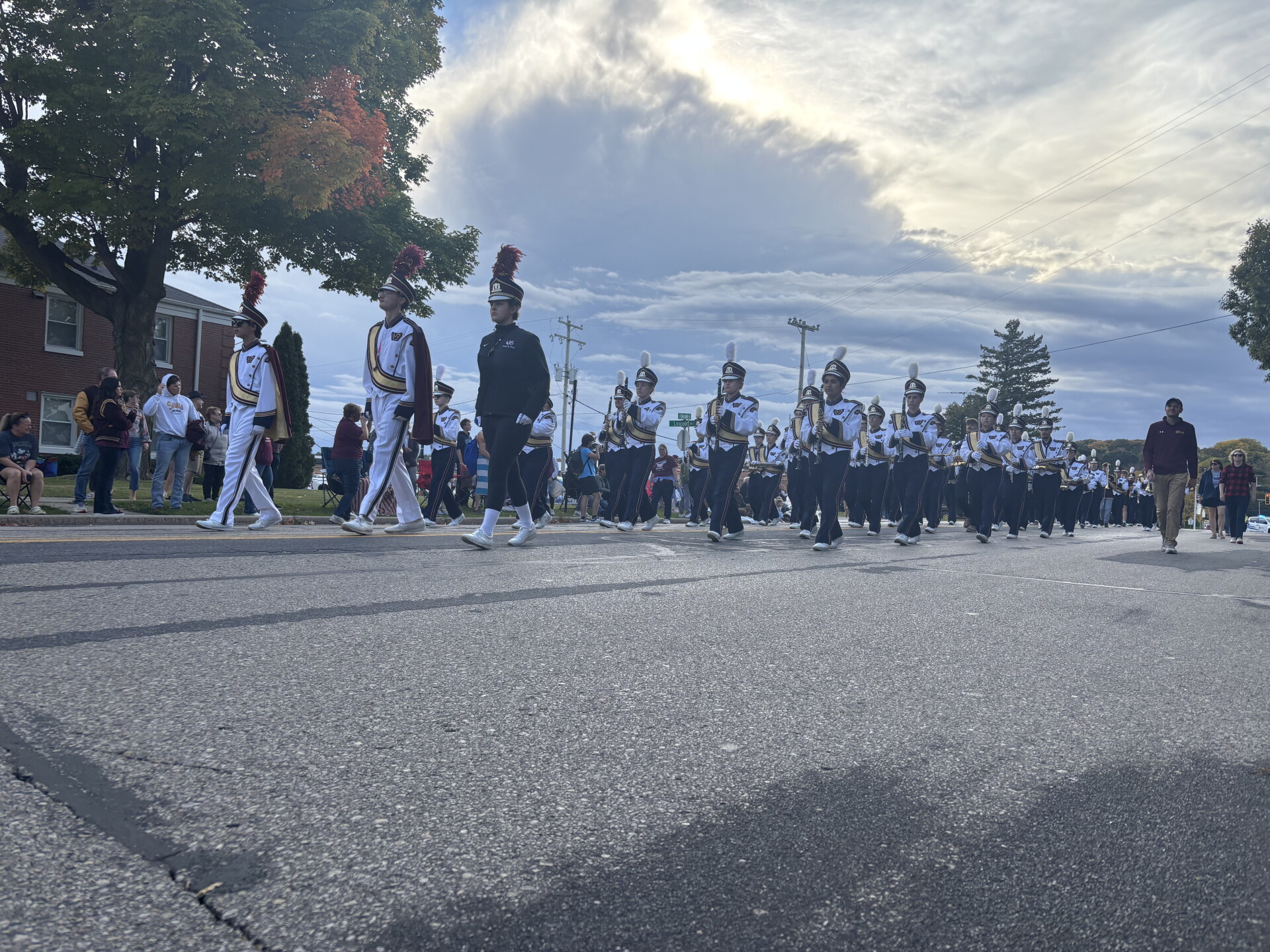 West Bend East and West Bend West play their final homecoming game before consolidating into one school