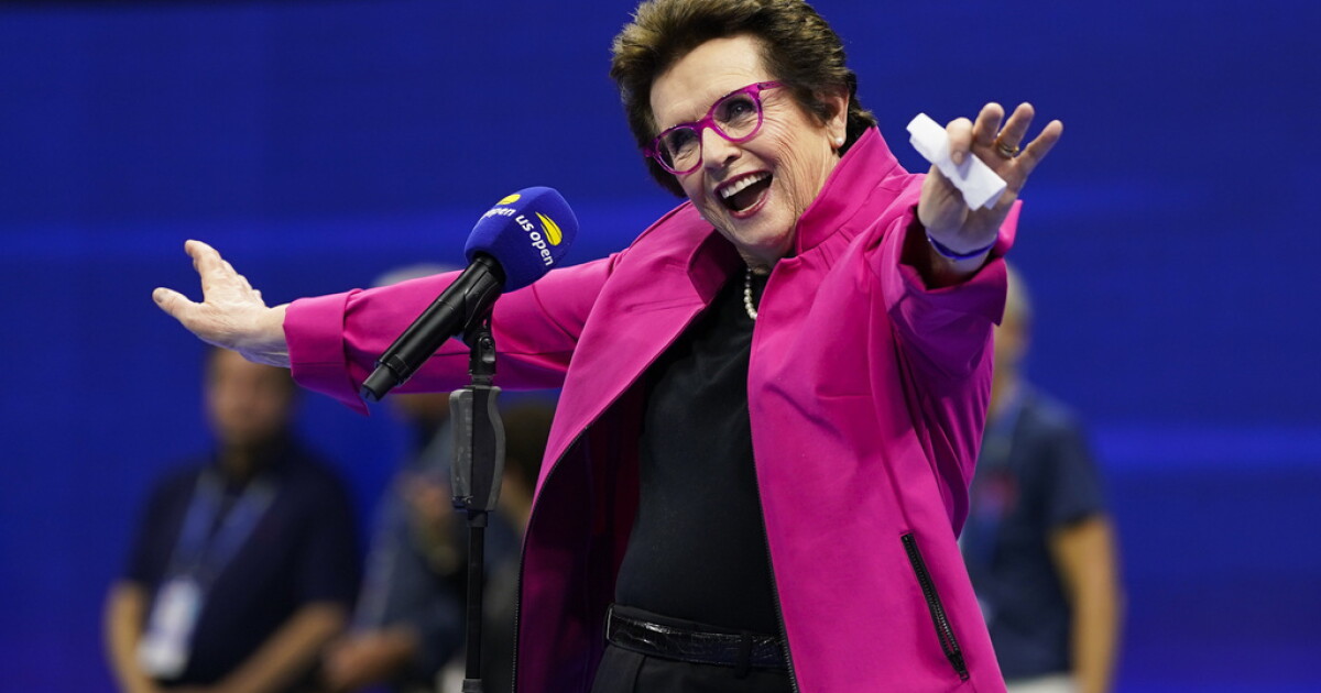 Billie Jean King to be 1st female athlete to receive Congressional Gold Medal