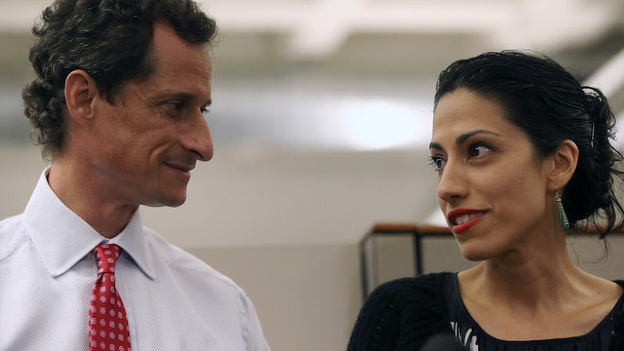 Emails found on Anthony Weiner's laptop posted by State Department