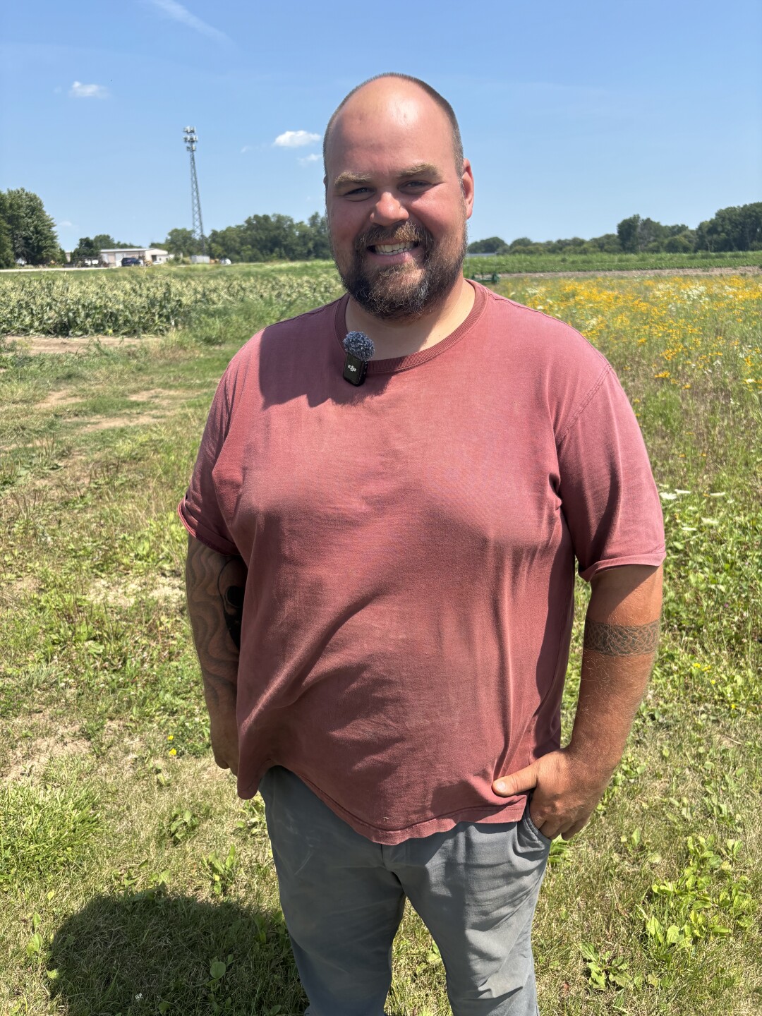 Gus Witte owns Witte's Vegetable Market in West Bend