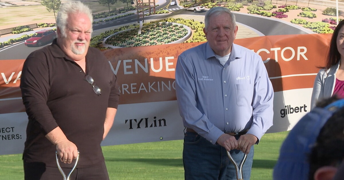 Gilbert breaks ground on new Heritage District road connection