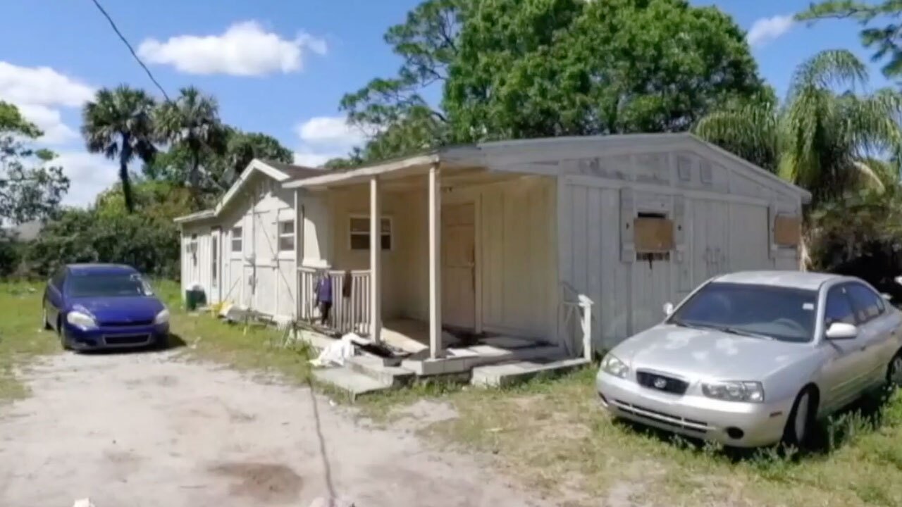 Home in Indian River County where Alteria Woods was killed in 2017