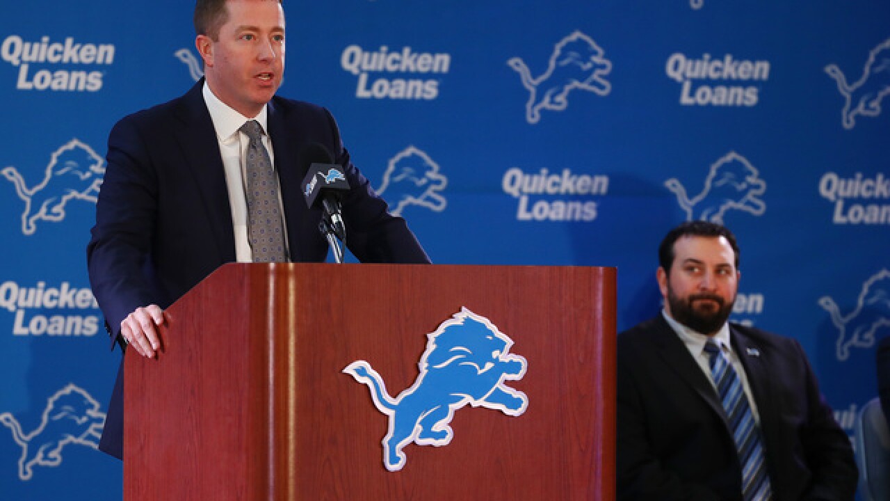 2018 Detroit Lions free agency capsule