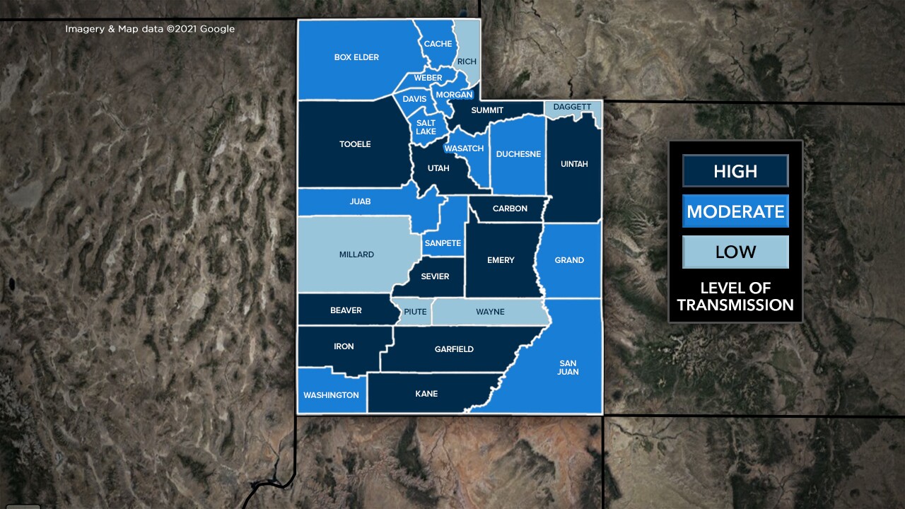 March 4 COVID-19 Transmission Levels