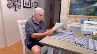 84 year old Brian O'Toole, is fighting collections after a routine visit to his dermatologist. 
