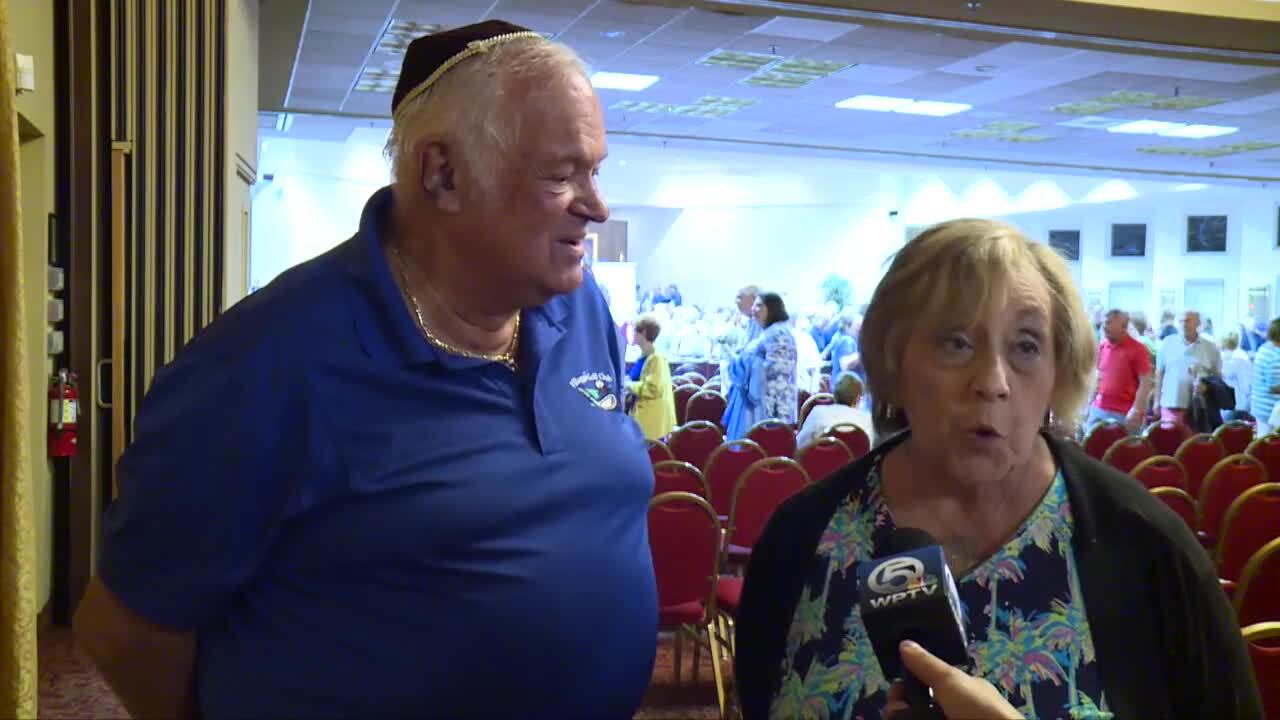 Fran Levine says she has family in Israel but they don't live close to the border with Gaza. Oct. 11, 2023