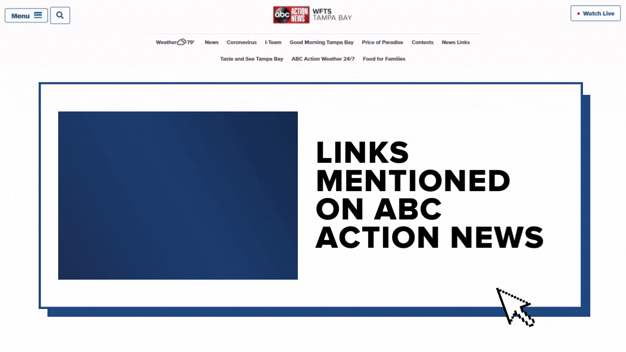 Links mentioned on ABC Action News in January - Vimarsana News