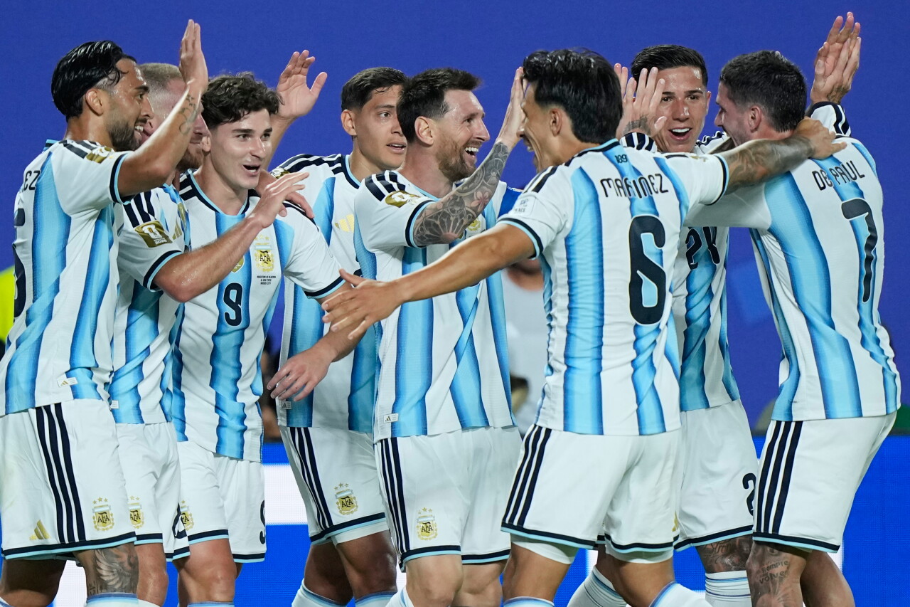 Algeria Argentina WCup Soccer