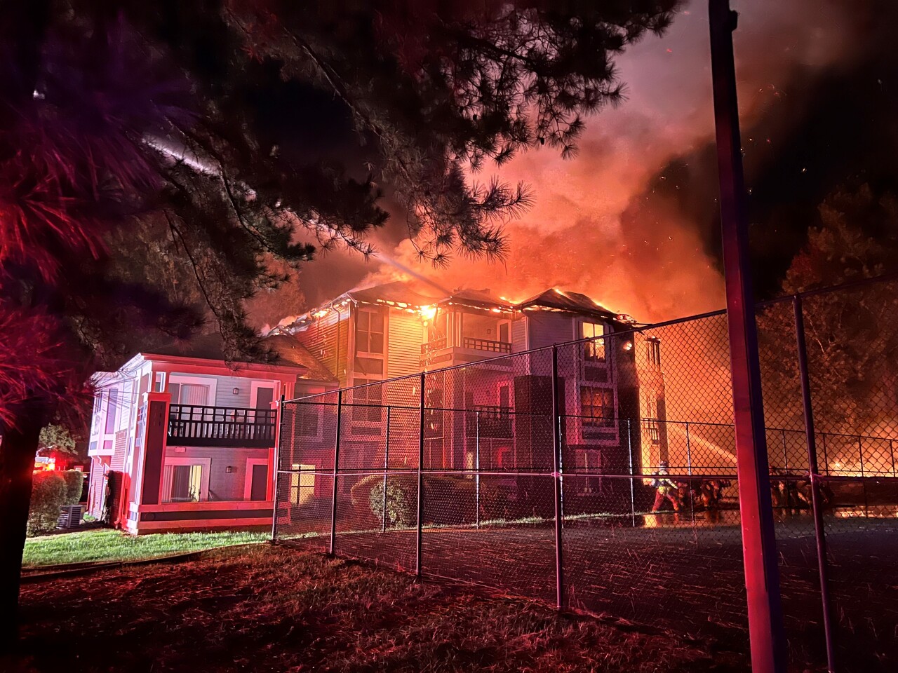 Pavilion Place Apartment Fire