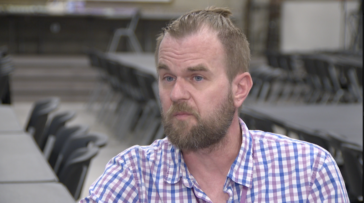 Nathan Gross, Healing house employment specialist and former participant