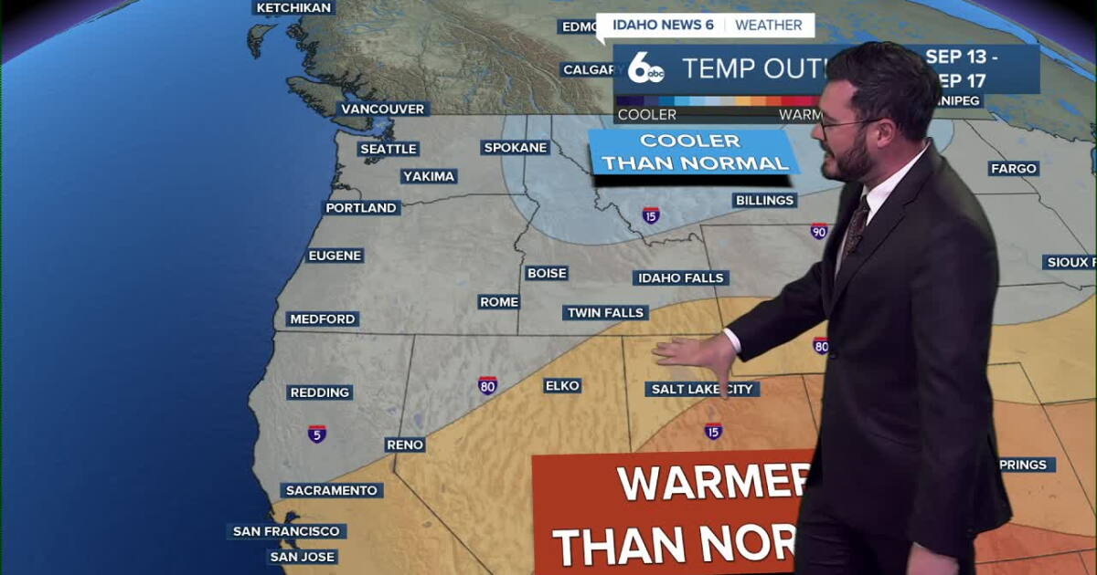 Cool and clear Labor day leads to September warm up
