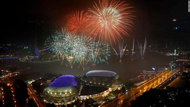 New Year's celebrations around the world 2018