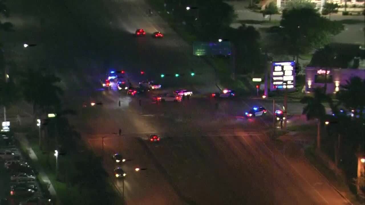 Aerial shots fired outside Palm Beach Outlets