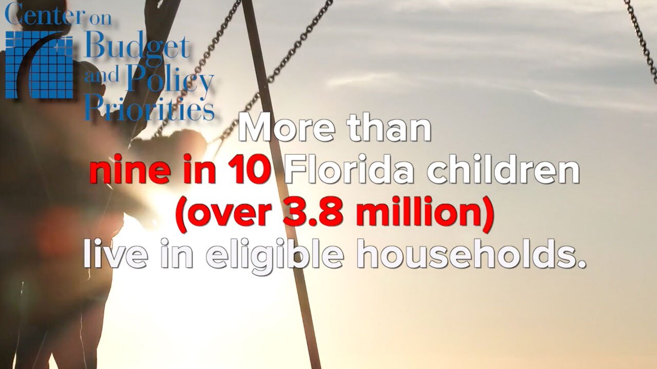 Florida families eligible for child tax credits