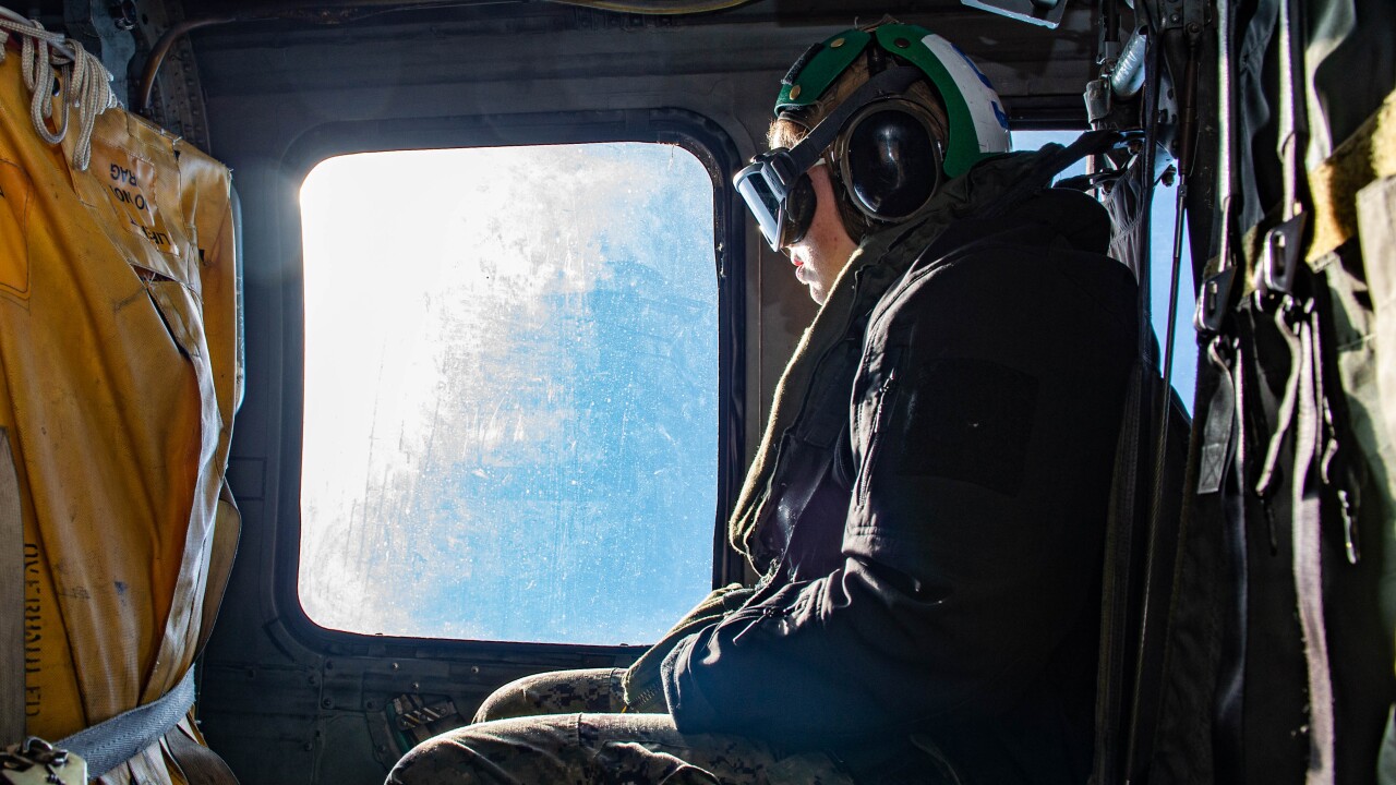 All-Female flight above Hampton Roads