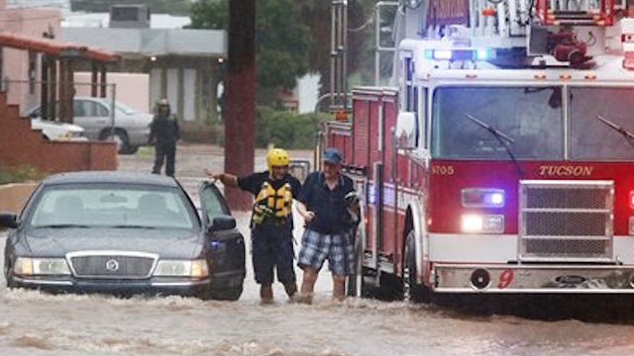 Tropical Storm Javier delivers heavy rain to Southwest