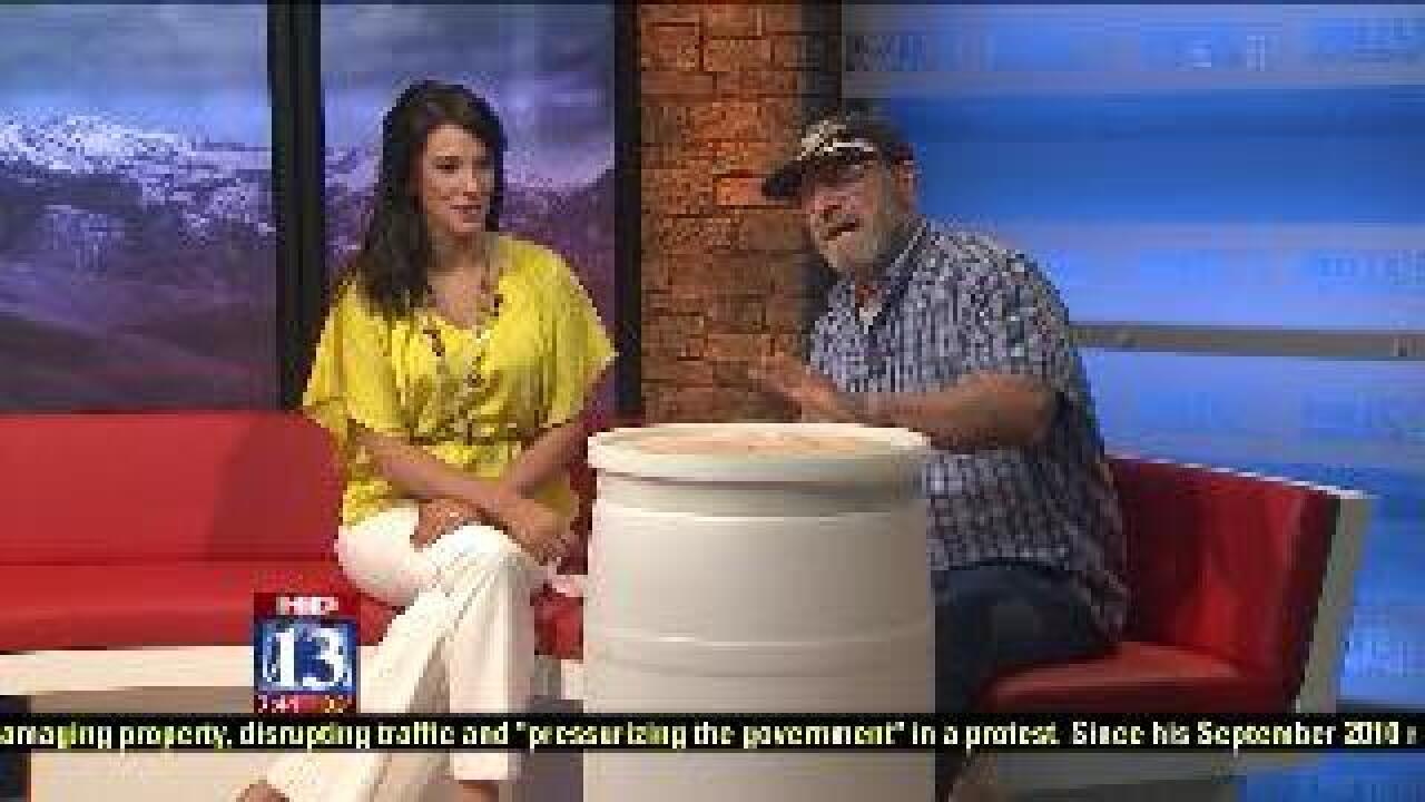 Jonathon Krausert on rainwater harvesting for gardening