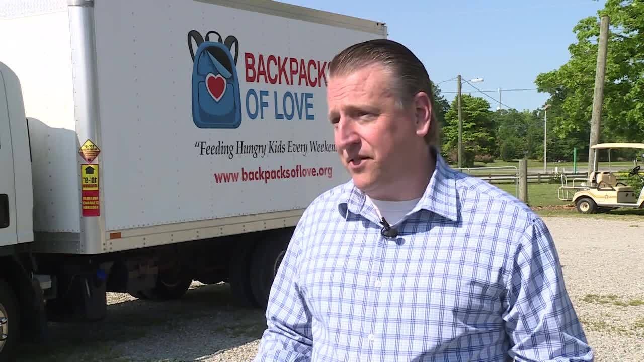 Backpacks of Love Executive Director Matt Henke