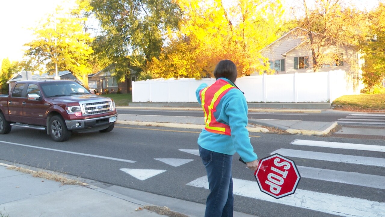 Mrs. Linda crossing guard