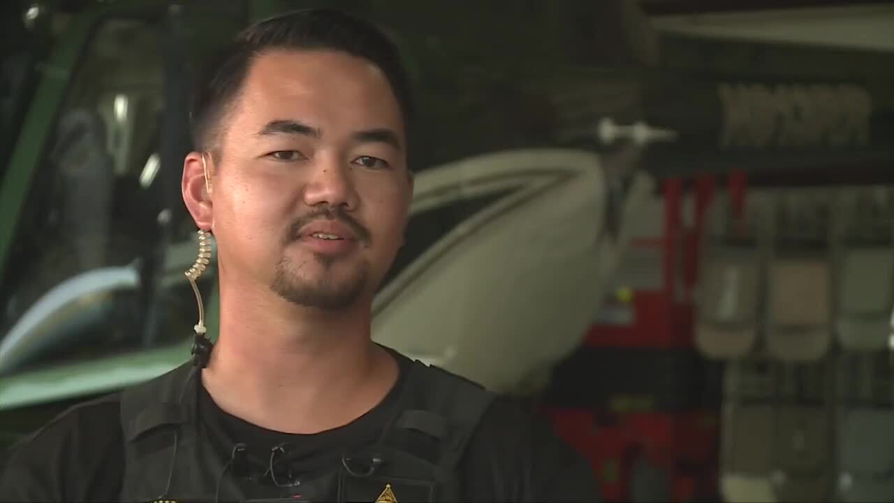 Indian River County Sheriff's Office Cpl. Tony Le talks about canal rescue