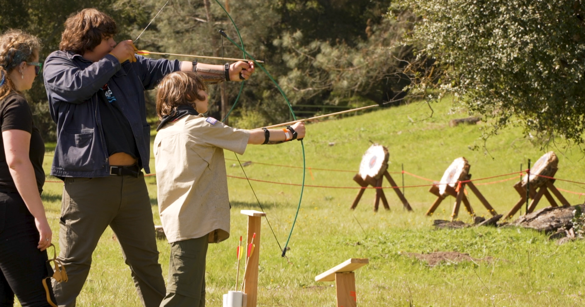 Man Scouting Local scouts step into history during annual Mountain Man Rendezvous