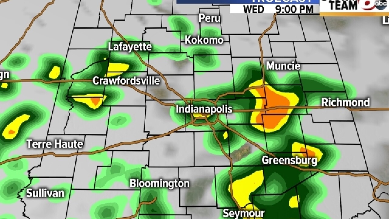 TIMELINE: When to expect rain