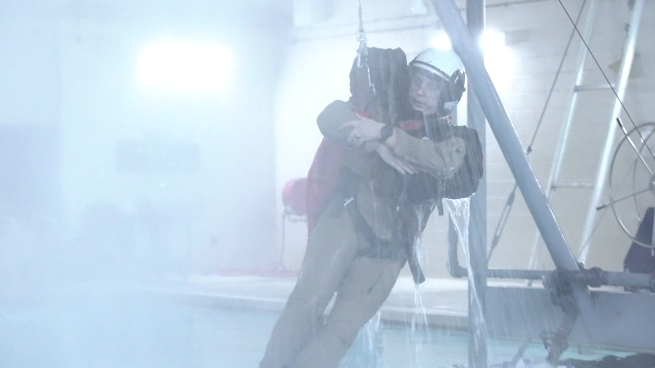 Sailor For a Day: Underwater survival training to fly in a Navy Seahawk