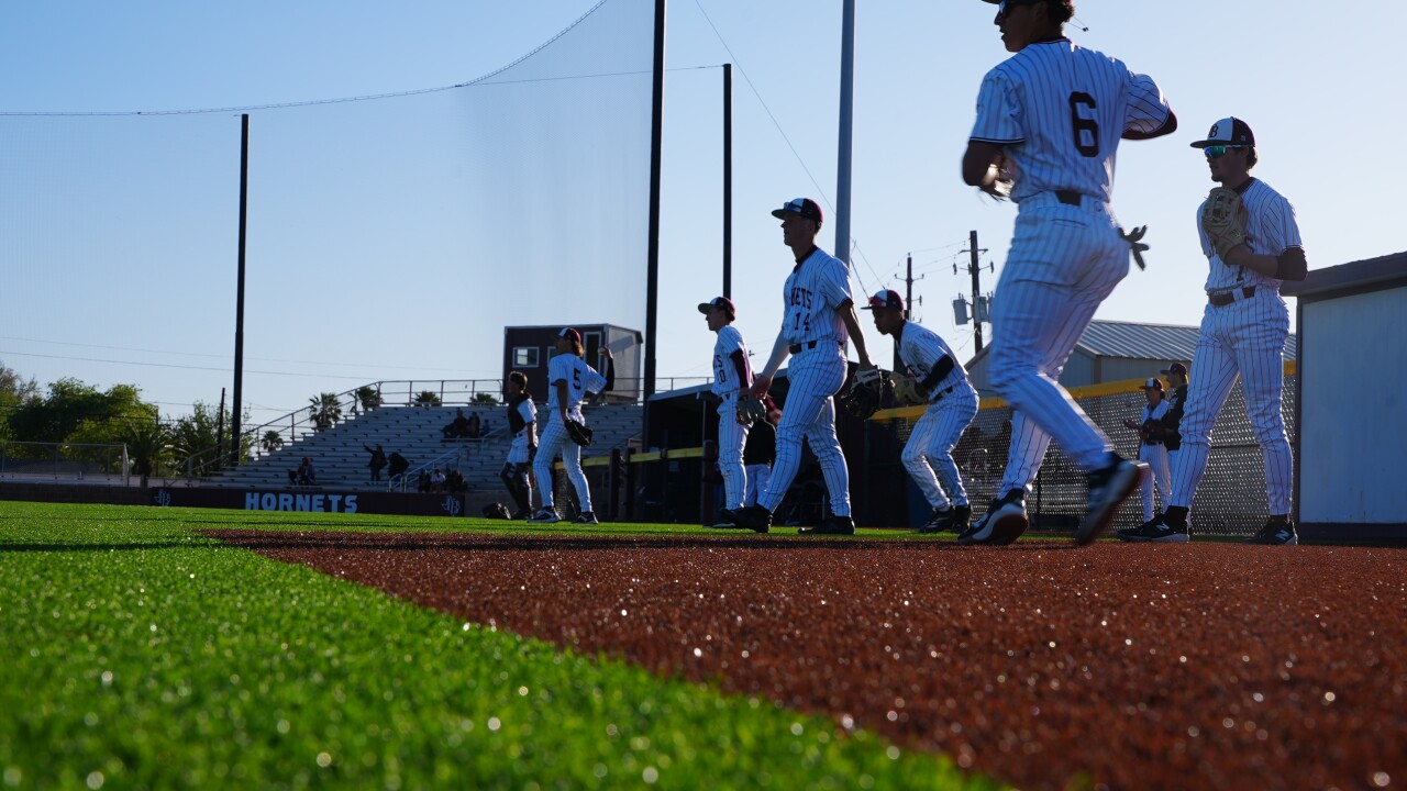 Flour Bluff baseball on new turf