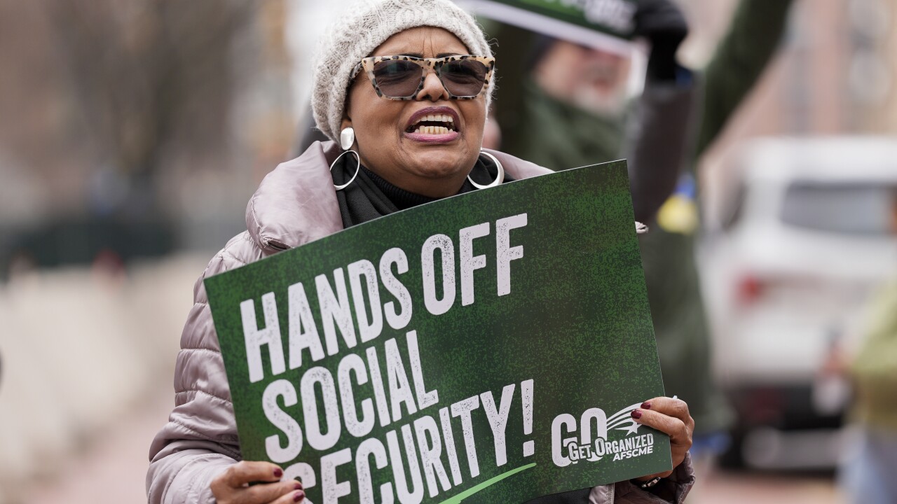 DOGE Social Security Protest