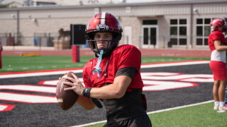 Three Rivers junior quarterback Paxton Soliz