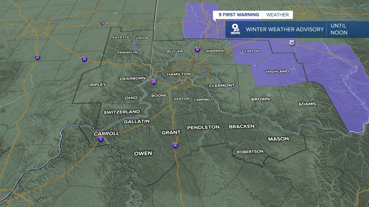 Winter Weather Advisory until noon
