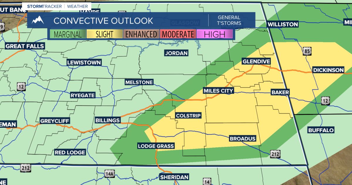 Q2 Billings Area Weather: A stormy Monday ahead