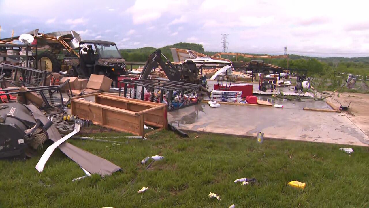 st. blaise road barn destroyed