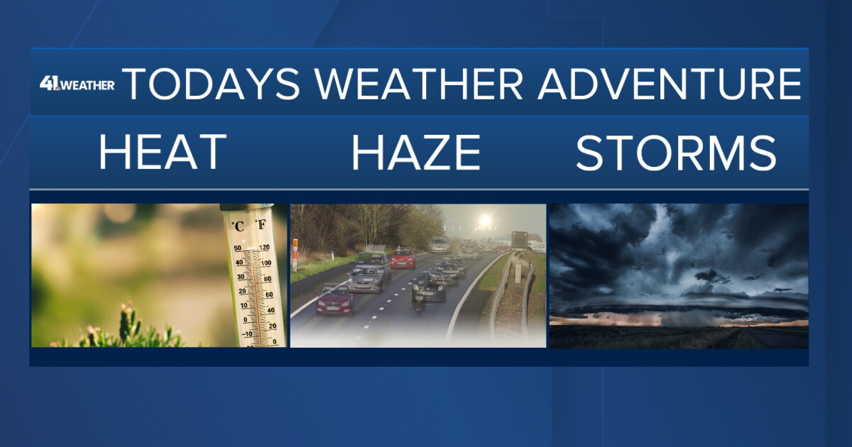 KSHB 41 Weather Blog | Dog days of summer bring heat, haze & storms