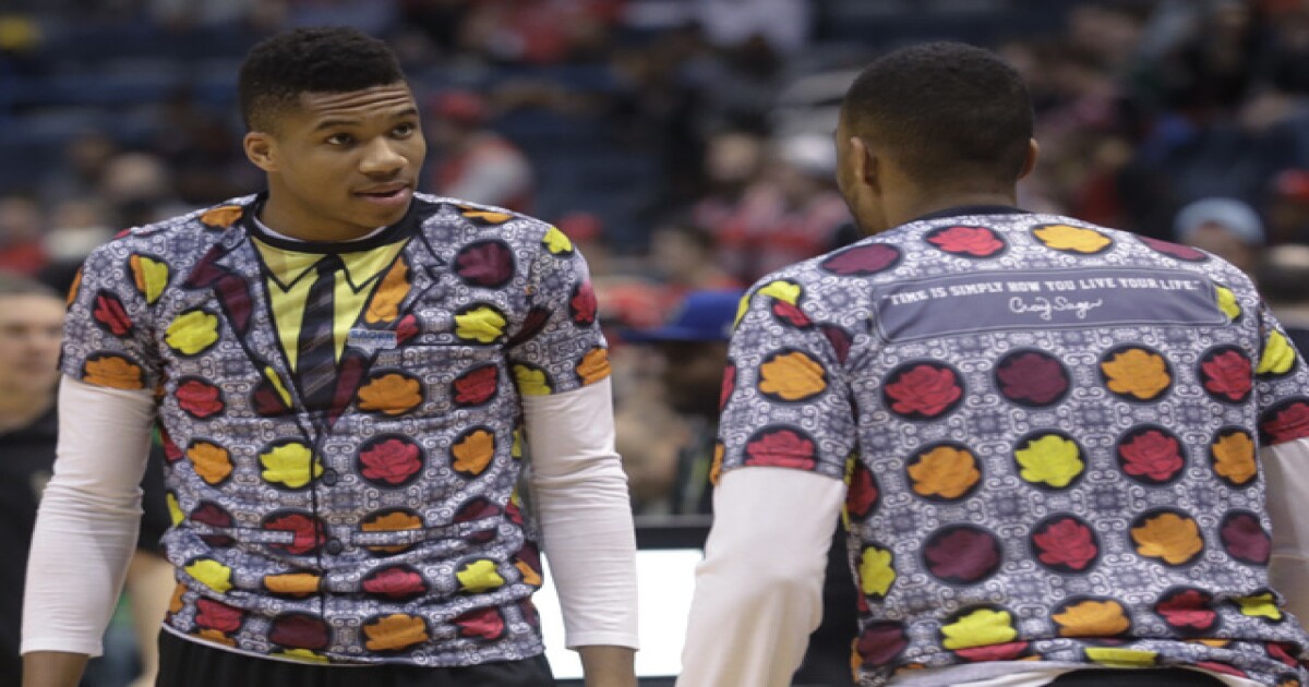 Milwaukee Bucks Honor Craig Sager With Colorful T Shirts