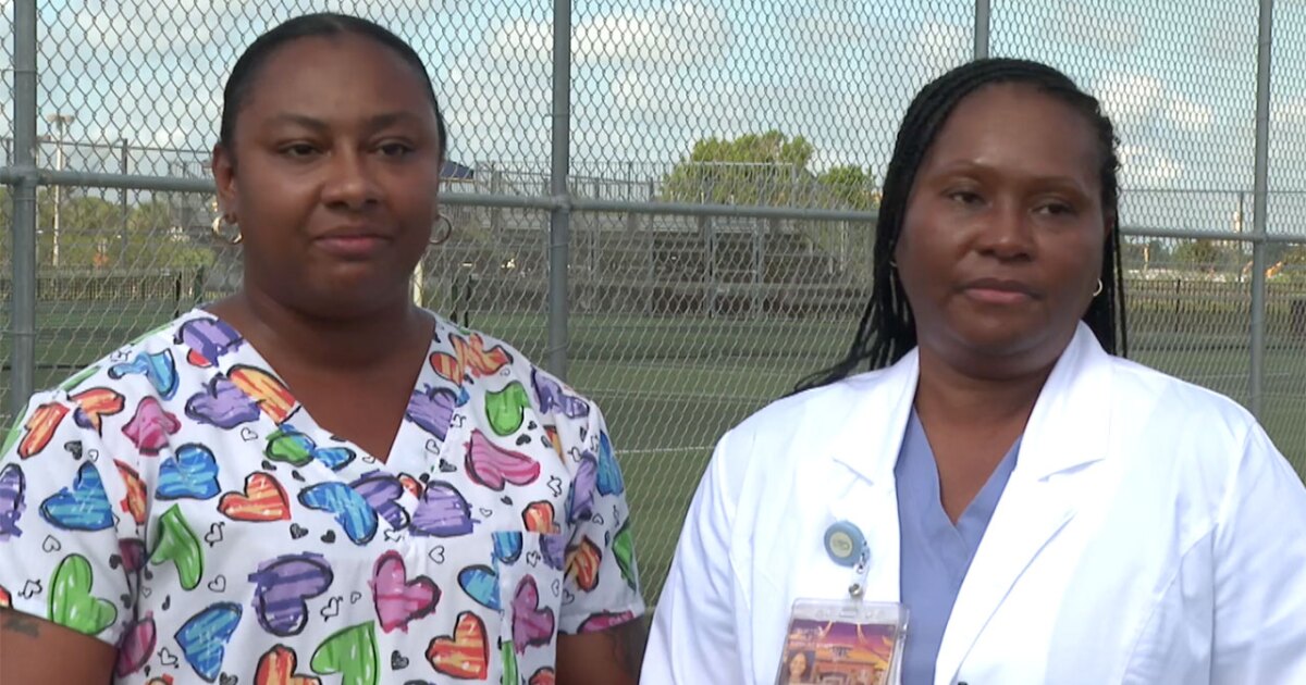 Fort Pierce Central High School staff worked together to save student who collapsed during class