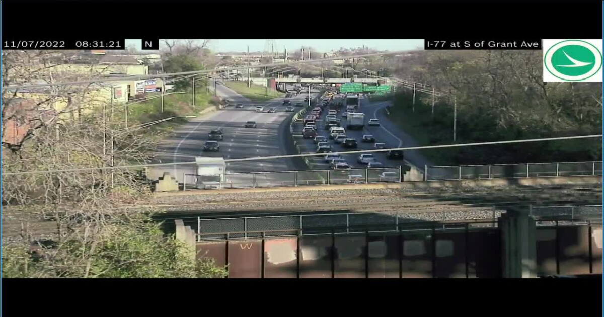 I-77 northbound reopens at Fleet Avenue after crash