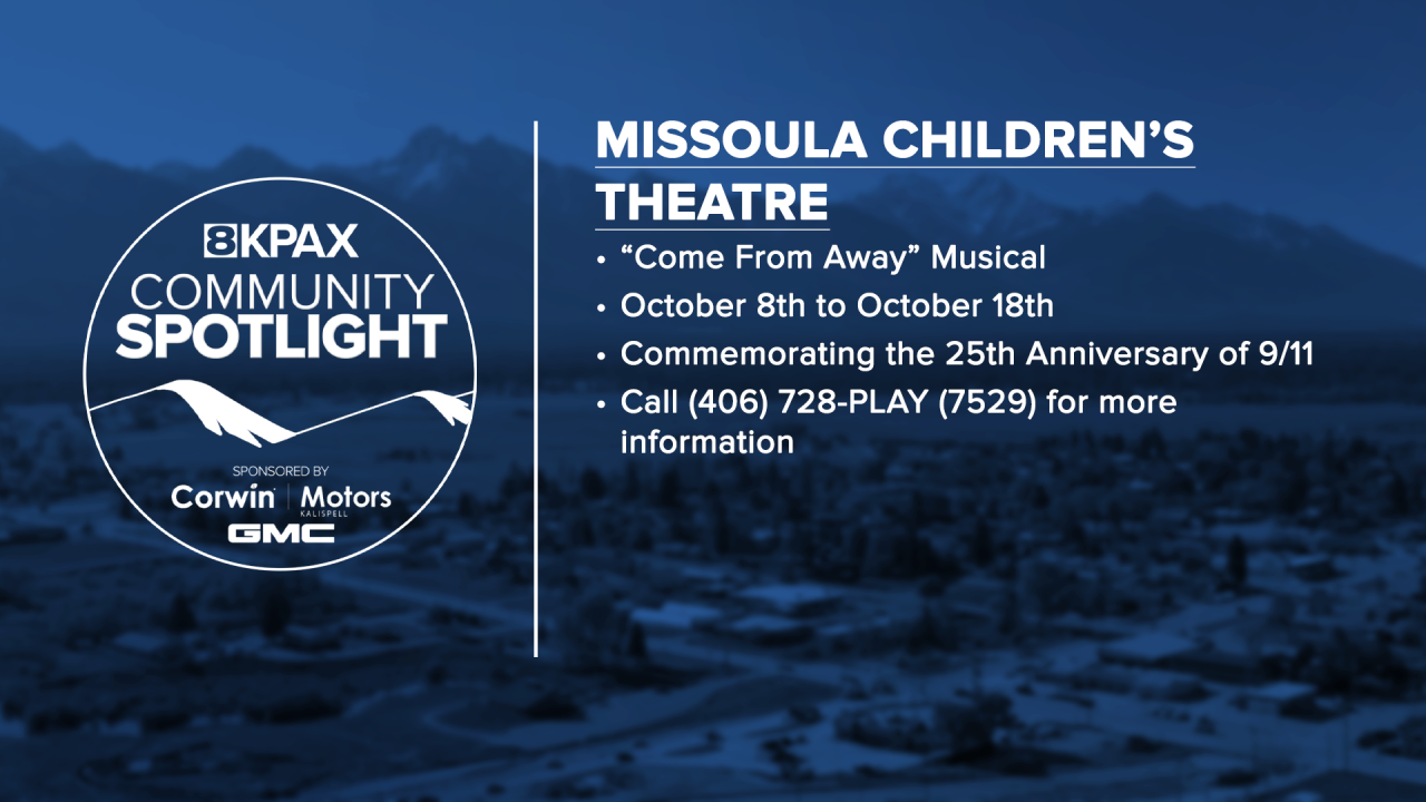 Community Spotlight Come From Away GFX