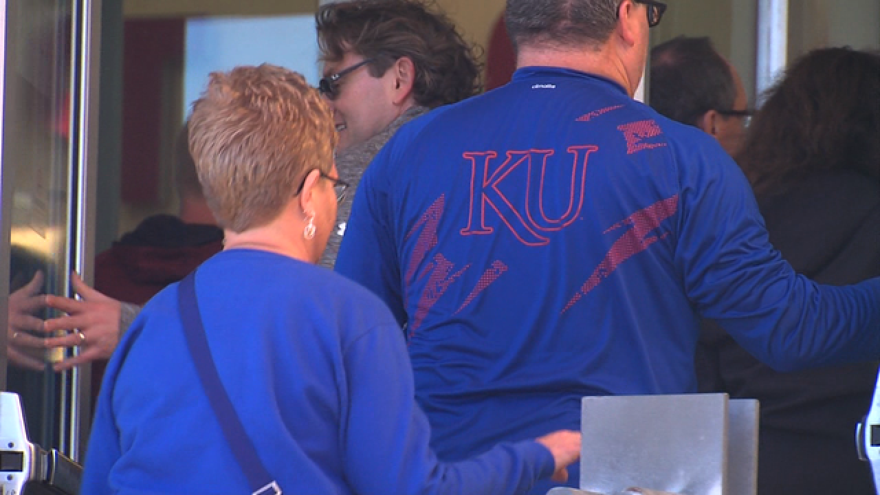 NCAA March Madness: Kansas in Des Moines
