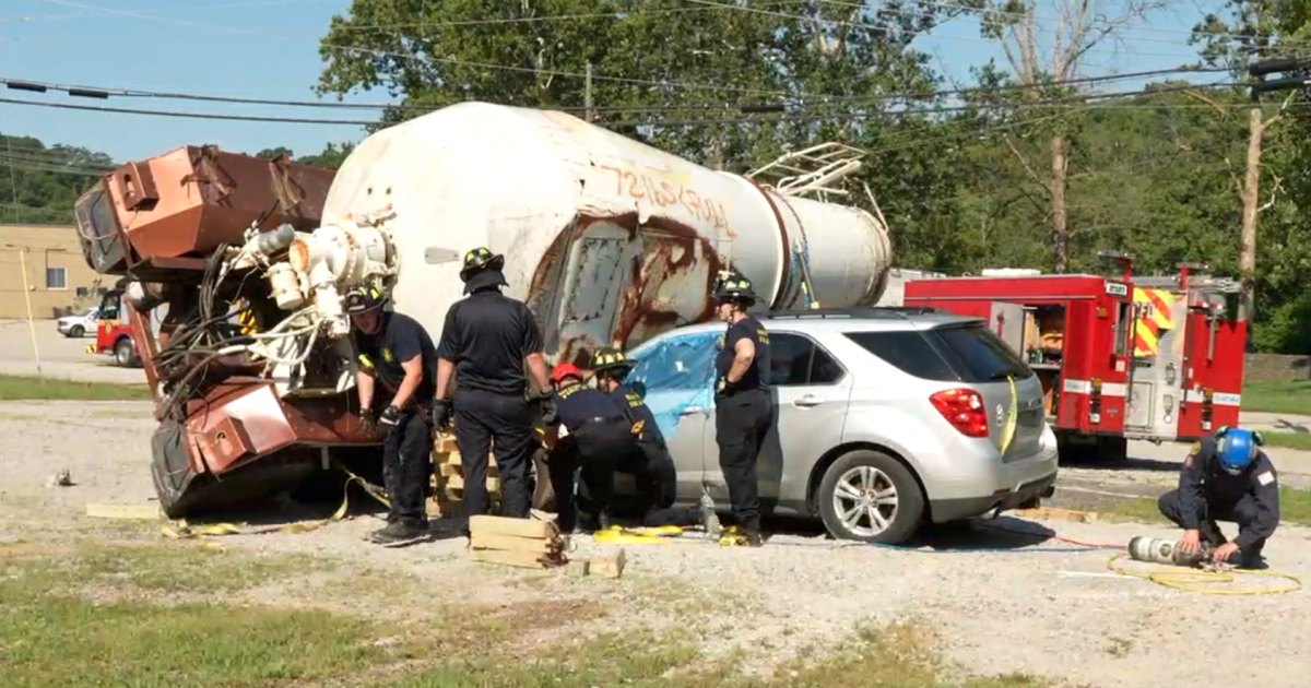 Clermont County fire crews work together to practice response to massive pileup crashes