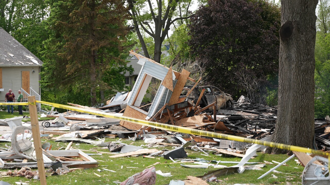 Plainfield Township Home Explosion