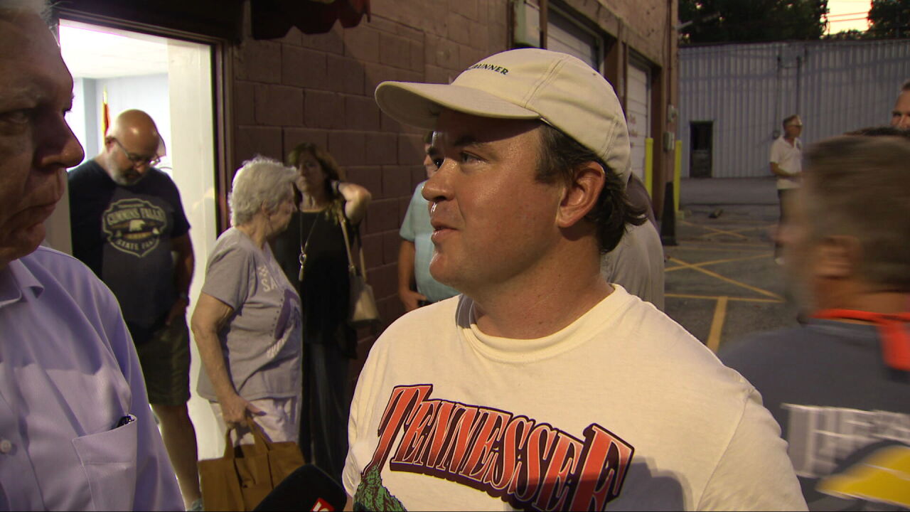 Josh Abbotoy outside Gainesboro meeting.jpeg