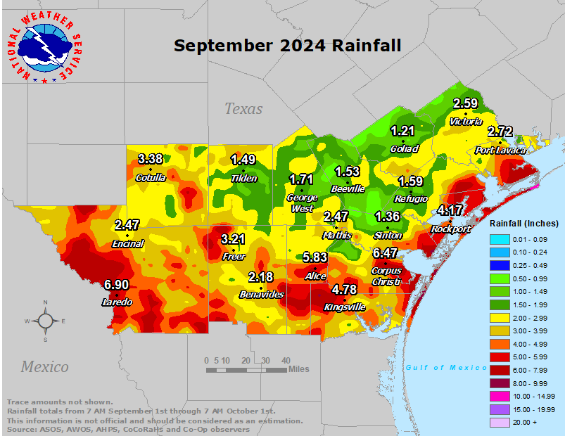 NWS- Observed Rainfall 2024
