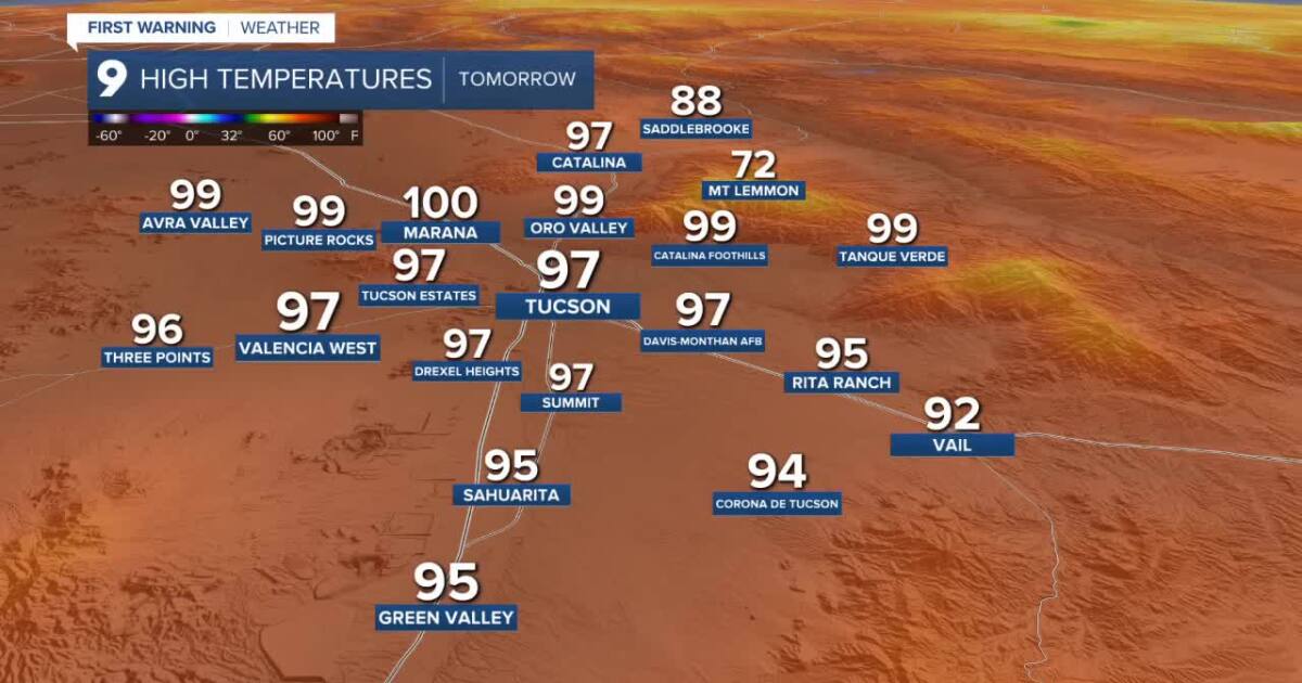 Phoenix And Tucson’s Wet Week Ahead - Videos from The Weather Channel 30 day weather for tucson